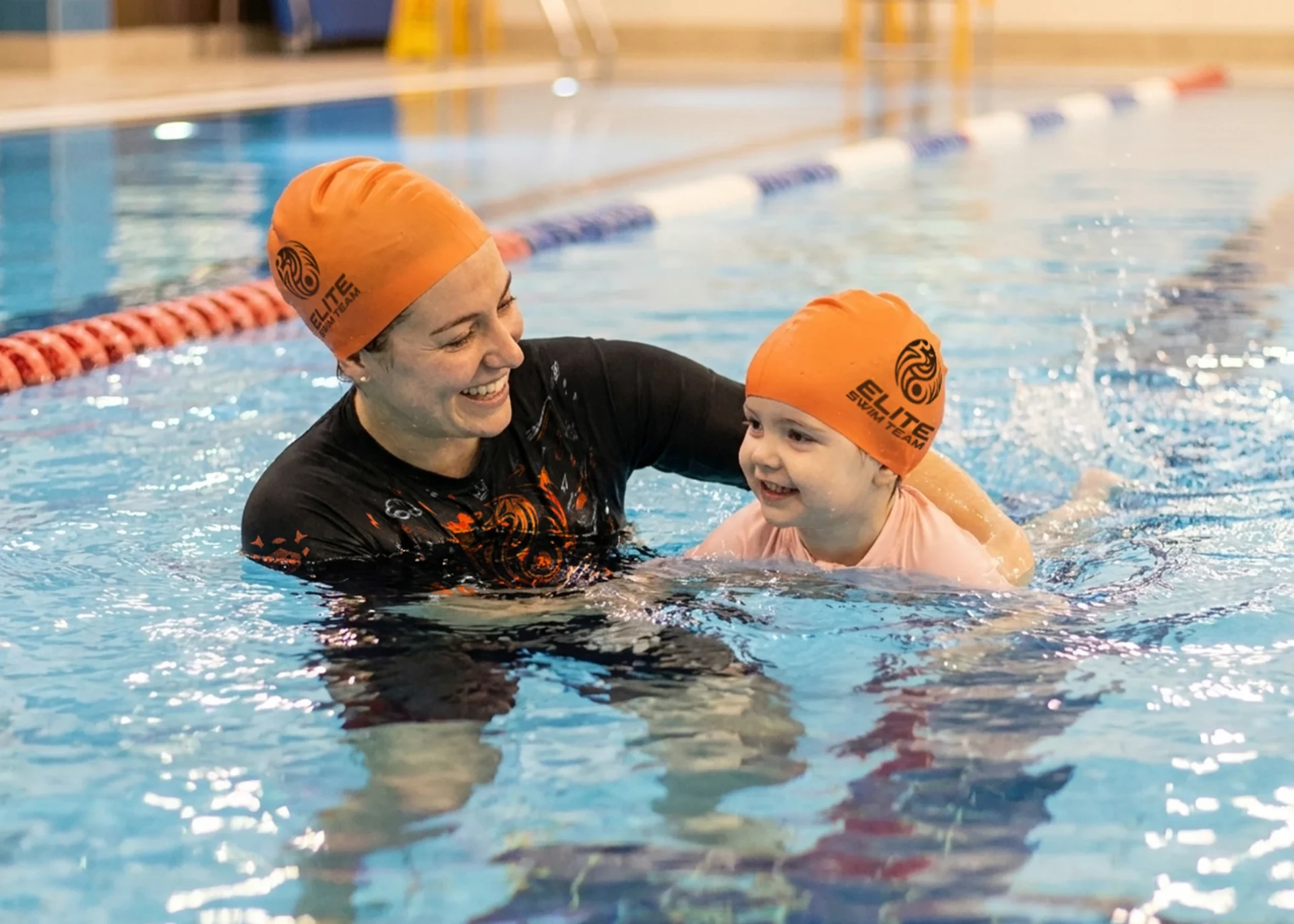 Water confidence with our youngest swimmers